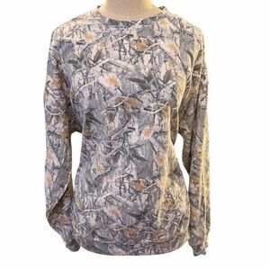 Camouflage Print Sweatshirt